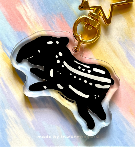 Baby Tapir Keychain