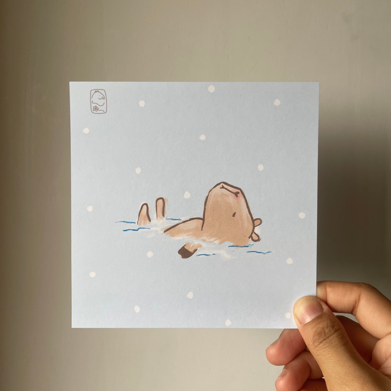 Onsen Animals Postcard (Set of 7)