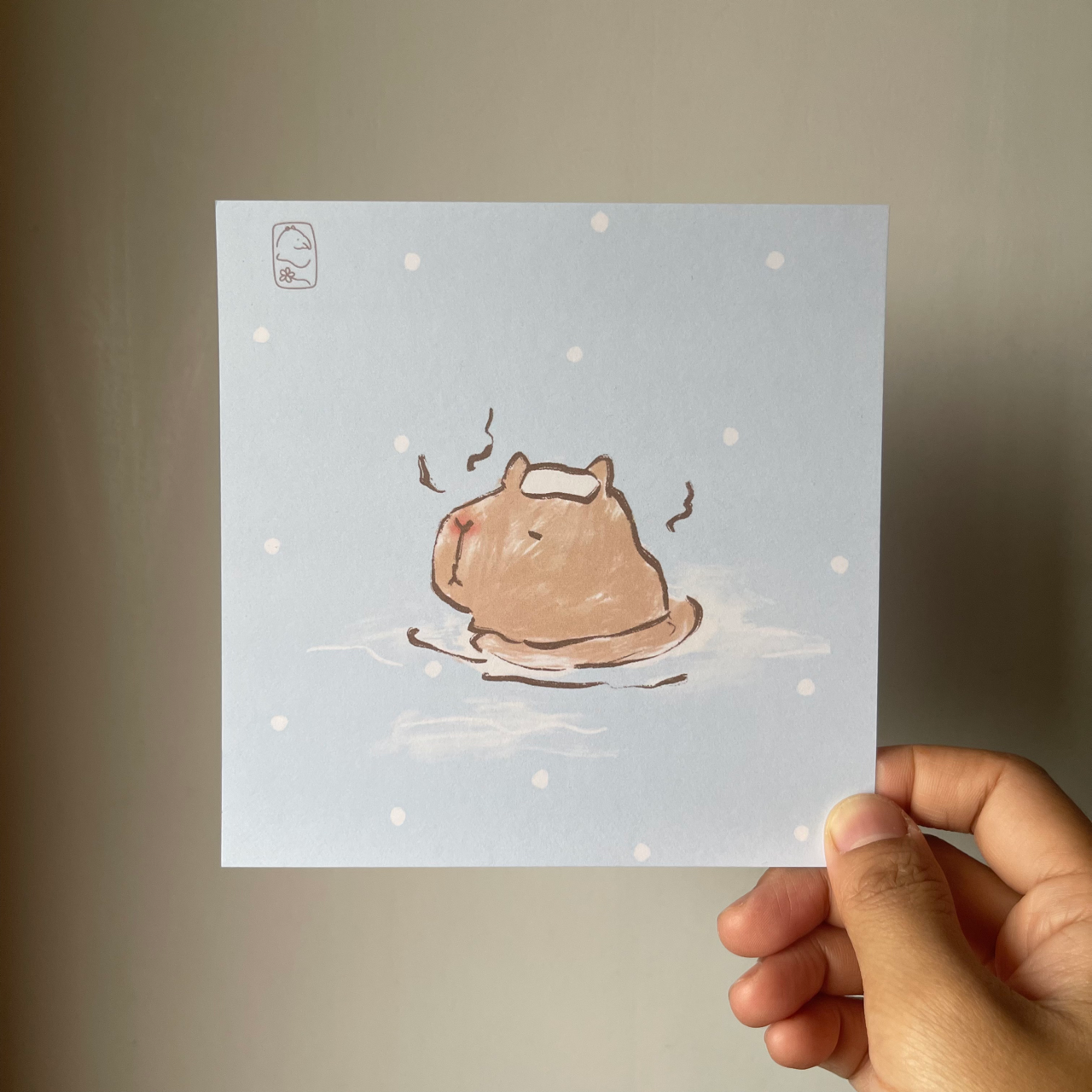 Onsen Animals Postcard (Set of 7)