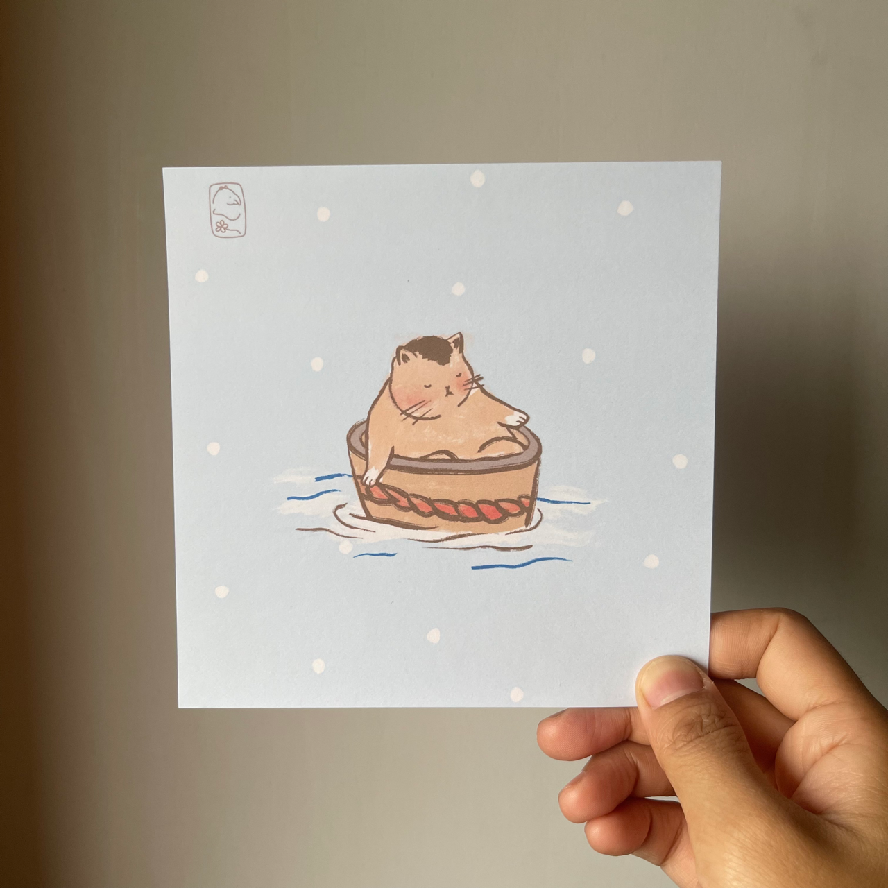 Onsen Animals Postcard (Set of 7)