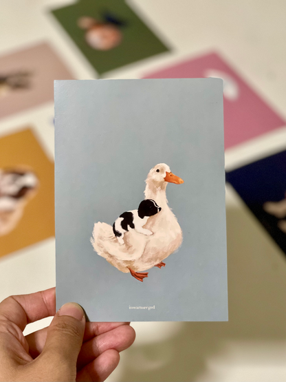 Farm Animal Postcards