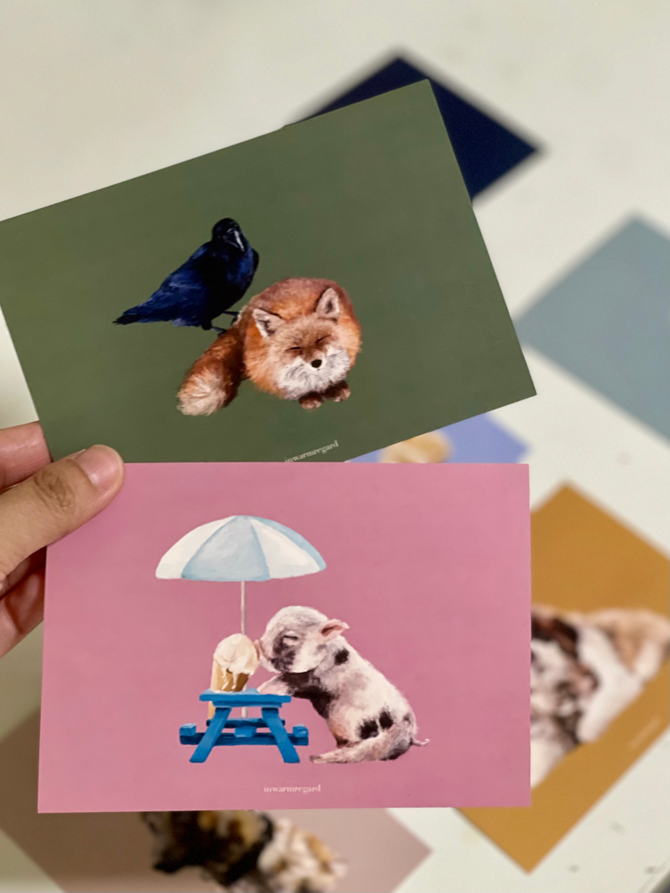 Farm Animal Postcards