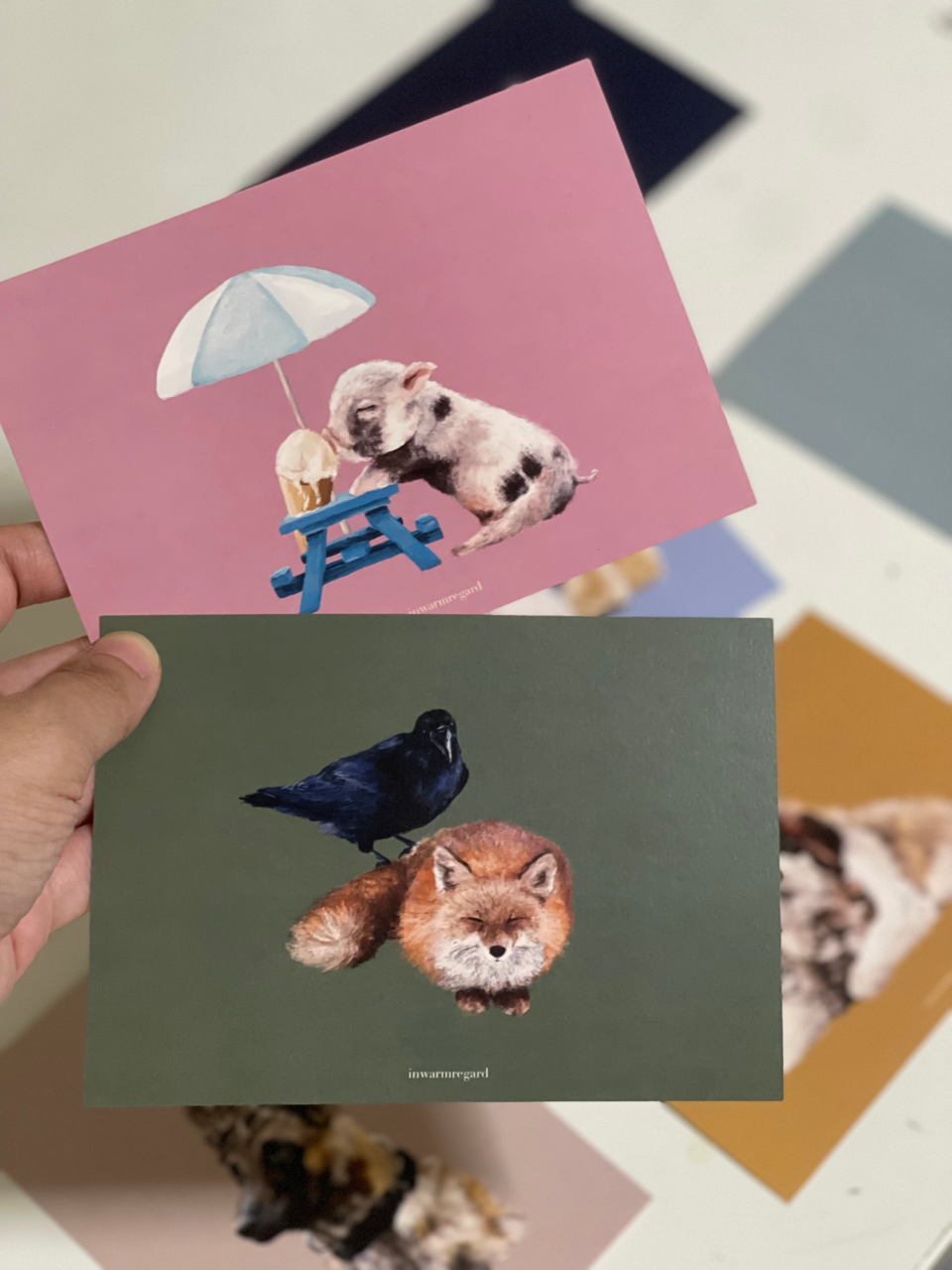 Farm Animal Postcards