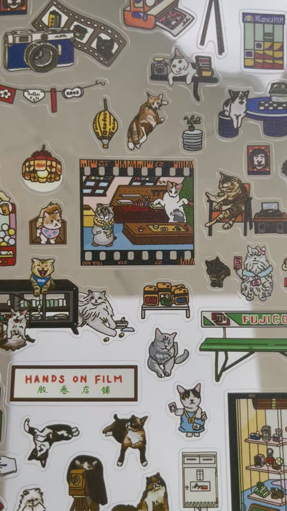 Give Your Best Shot - Cats Sticker Sheet