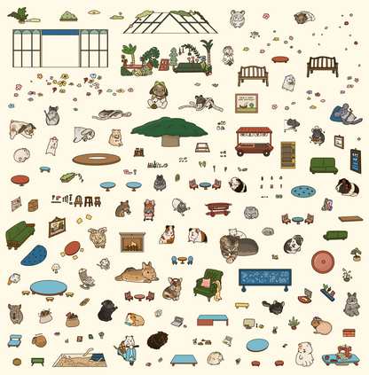 Well Made Days - Corporate Rats - Isometric Stickers